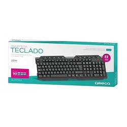 Teclado Usb Omega Aurora OK026ES