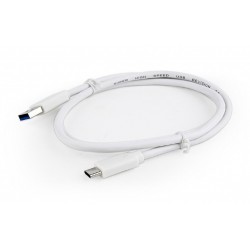 Cable USB 3.0 AM - TypeC M 1m Cablexpert Blanco