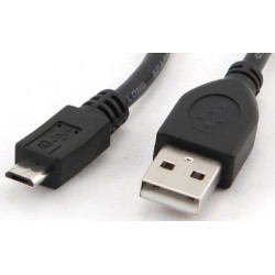 Cable USB AM - MicroUSB BM 0,1m Cablexpert