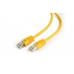 Latiguillo de Red Cat.6 FTP 0,25m Cablexpert Amarillo