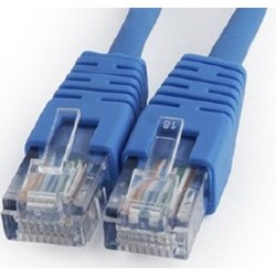 Latiguillo de Red Cat.5e UTP 0,50m Cablexpert Azul