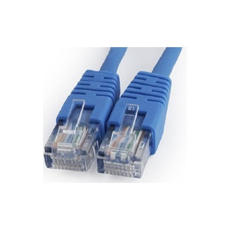 Latiguillo de Red Cat.5e UTP 0,50m Cablexpert Azul