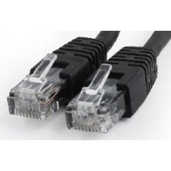 Latiguillo de Red Cat.6 UTP 5m Cablexpert Negro