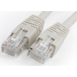 Latiguillo de Red Cat.6 UTP 15m Cablexpert Beige