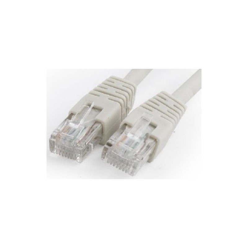 Latiguillo de Red Cat.6 UTP 0,5m Cablexpert Beige