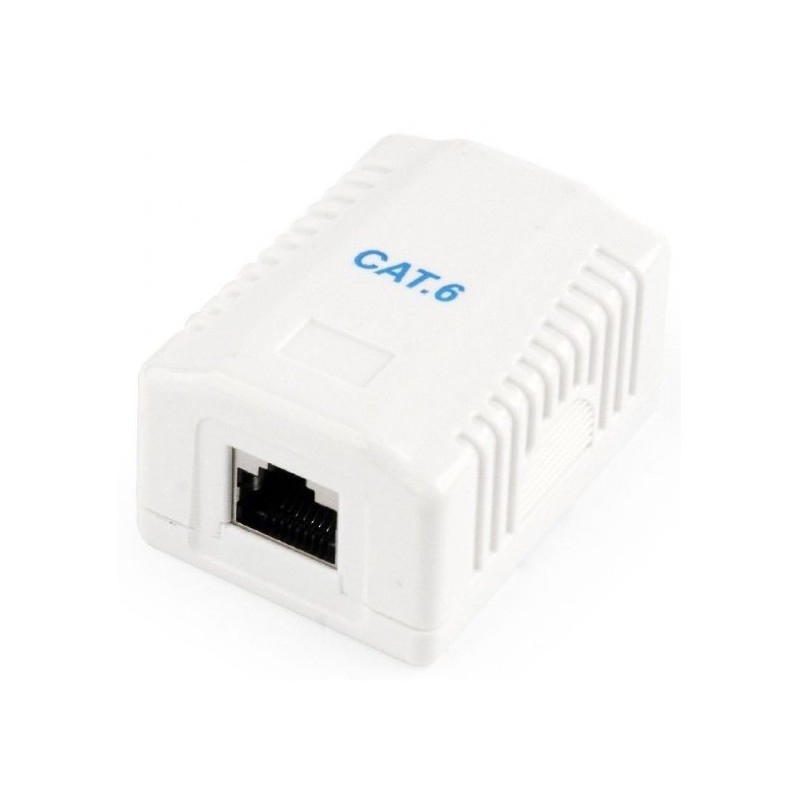 Roseta de Superficie RJ45 FTP Cat.6 Cablexpert