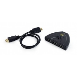Switch HDMI de 3 Puertos Cablexpert