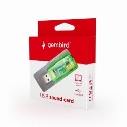 Tarjeta de Sonido USB 5.1 Gembird Virtus Plus