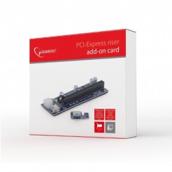 Tarjeta PCIe Complementaria de Riser Gembird RC-PCIEX-03