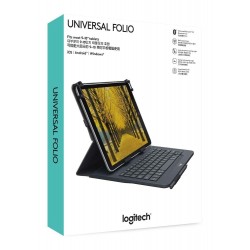 Funda para Tablet de 10" Logitech Universal Folio con Teclado BT