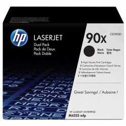 Toner HP 90X Negro CE390XD Pack de 2 Uds