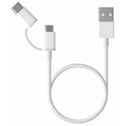 Cable USB AM - MicroUSB/TypeC M 30cm Xiaomi