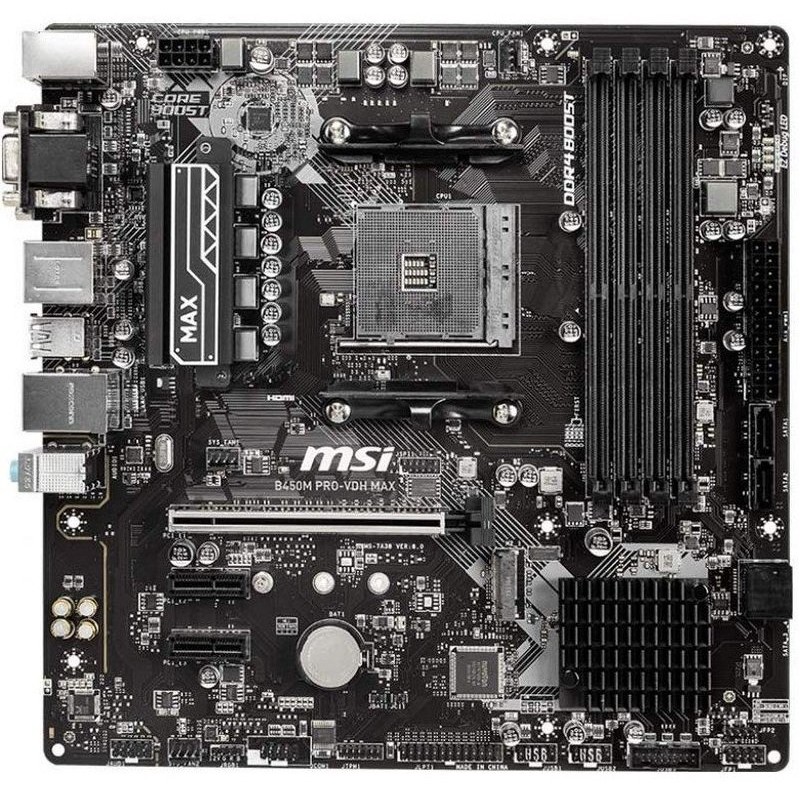 Placa Base Socket AM4 Msi B450M PRO-VDH Max