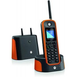 Telefono Inalambrico Motorola O201 Largo Alcance Naranja