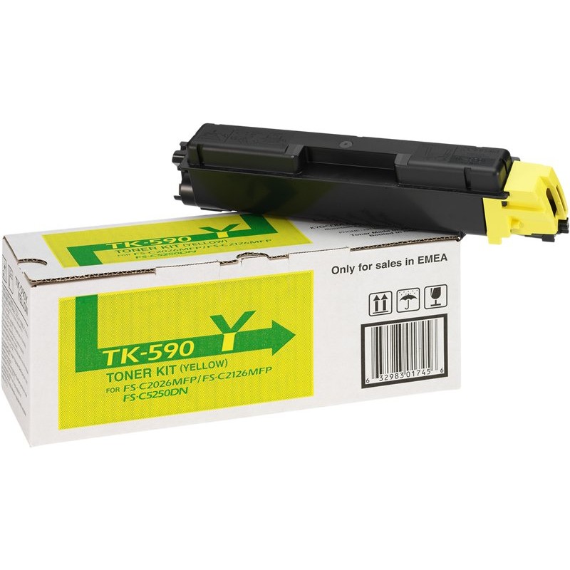 Toner Kyocera TK-590Y Amarillo 1T02KVANL0