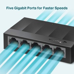Switch 5 Puertos Gigabit Tp-Link LS1005G
