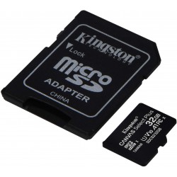 Tarjeta MicroSD 32GB Kingston Canvas Select Plus