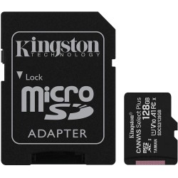 Tarjeta MicroSD 128GB Kingston Canvas Select Plus