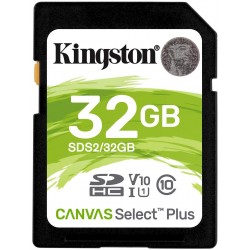 Tarjeta SD 32GB Kingston Canvas Select Plus SDXC