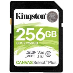 Tarjeta SD 256GB Kingston Canvas Select Plus SDXC
