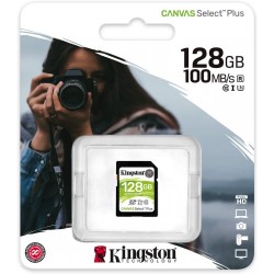 Tarjeta SD 128GB Kingston Canvas Select Plus SDXC