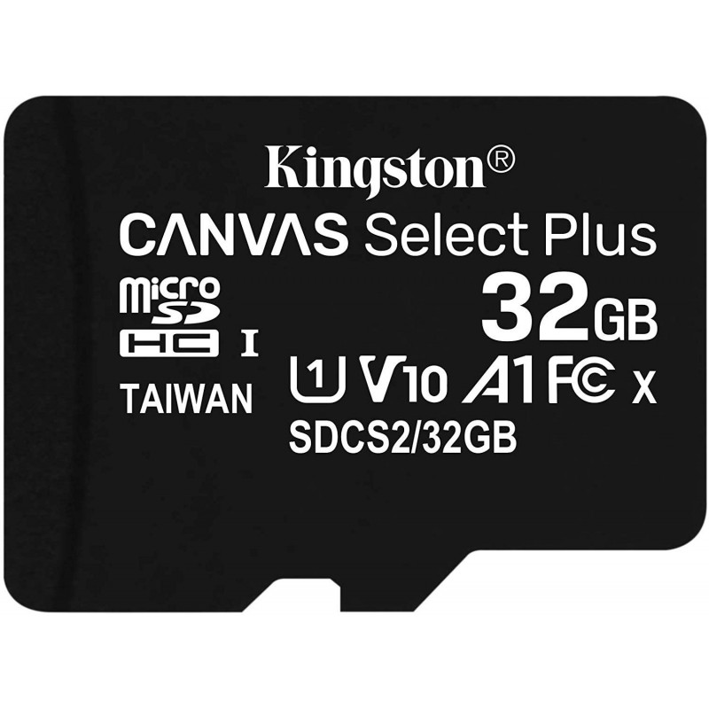 Tarjeta MicroSD 32GB Kingston Canvas Select Plus sin Adaptador