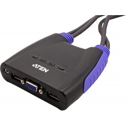 Kvm de 4 Puertos USB/VGA Aten AT-CS64U