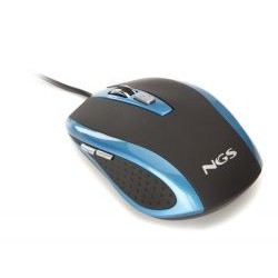 Ratón NGS Óptico USB Azul...