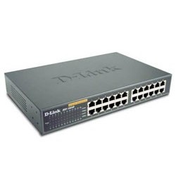 Switch D-Link 24P 10/100...