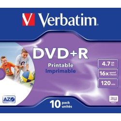 DVD+R 10 Unidades Verbatim...