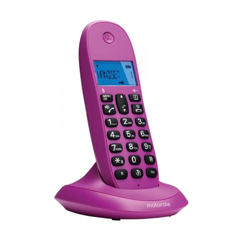 Teléfono Inalámbrico Motorola C1001LB Plus Violeta