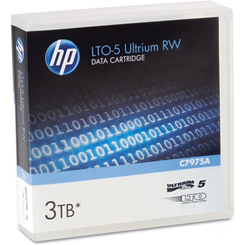 Cinta de Datos HP LTO-5 Ultrium RW de 3TB