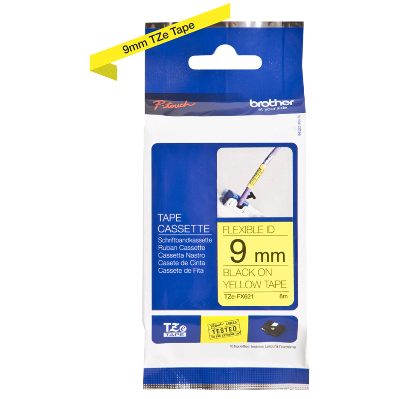 Cinta para Rotuladora Brother TZeFX621